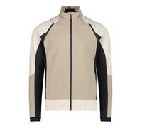 CMP Unlimitech Giacca ibrida da da uomo con maniche rimovibili, antivento, impermeabile, per trekking e avventura., Corda, 56