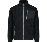 CMP Uomo Highloft Melange giacca, titanio mel-ghiaccio, L