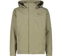 CMP Uomo Hoodie Button Rain giacca, curcuma, S