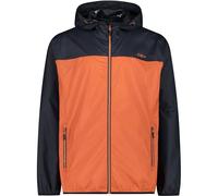 CMP Uomo Hoodie Rain giacca, ruggine, M