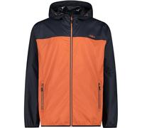 CMP Uomo Hoodie Rain giacca, ruggine, M