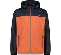 CMP Uomo Hoodie Rain giacca, ruggine, XL