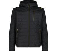 CMP Uomo Hybrid Hoodie giacca, antracite mel, S