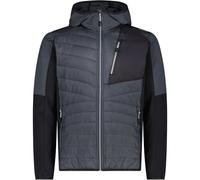 CMP Uomo Hybrid Hoodie giacca, grey, L