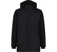 CMP Uomo Zip Hoodie Parka, nero, XL