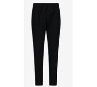 Cmp Woman Co Long Pantalone Cotone Garzato Dritto Nero Donna 34D7146 U901