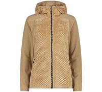 CMP Woman Highloft Fleece Jacket Hood - Donna - Beige - Taglia 46- modello 2025