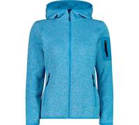 CMP - Women's Jacket Fix Hood Jacquard Knitted 3H19826 - Giacca in pile 44 nero