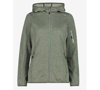 Cmp Woman Jacket Fix Hood Pile Zip Capp Avocado-Pistacchio Donna 30H5856 10FV