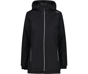 CMP - Woman Jacket Long Fix Hood, Nero, 44