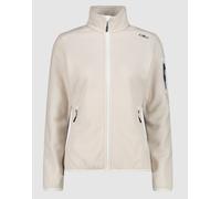 Cmp Woman Jkt Full Zip Bianco Gesso Vaniglia Donna 3H14746 06XU