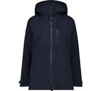 CMP Woman Long Jacket Fix Hood - Donna - Nero / Blu - Taglia 40- modello 2025