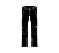 CMP Pantaloni Trekking da Donna in Softshell Neri 46 IT Nero