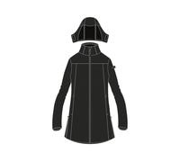 CMP - Woman Parka Jacket Zip Hood, Nero, 46
