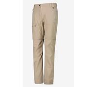 Cmp Woman T Zip Off Pantalone Convertibile+Zip Lato Beige Donna 35T5156 P605