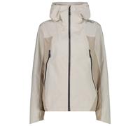 CMP - Women's 2 Layer Jacket Fix Hood - Giacca antipioggia 42 grigio/beige