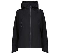 CMP - Women's 2 Layer Jacket Fix Hood - Giacca antipioggia 44 nero