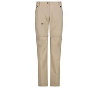 CMP - Women's 4-Way Stretch Zip Off Pant - Pantaloni zip off 40 beige