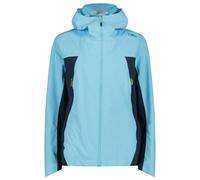 CMP - Women's Jacket Fix Hood 2 Layer - Giacca antipioggia 34 blu