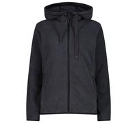 CMP - Women's Jacket Fix Hood 36H2626 - Giacca in pile 44 nero/grigio