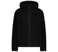 CMP - Women's Jacket Fix Hood Bonded Teddy - Giacca in pile 50 nero