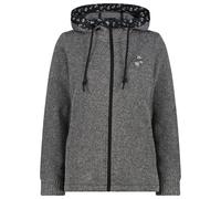 CMP - Women's Jacket Fix Hood Jacquard Knitted 35H1656 - Giacca in pile 40 grigio