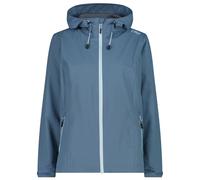 CMP - Women's Jacket Fix Hood with Pack Pocket - Giacca antipioggia 40 blu