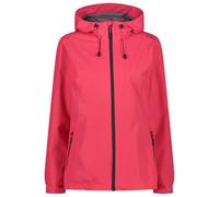 CMP - Women's Jacket Fix Hood with Pack Pocket - Giacca antipioggia 46 fuchsia/rosso