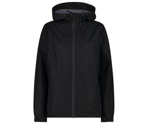 CMP - Women's Jacket Fix Hood with Pack Pocket - Giacca antipioggia 48 nero
