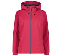 CMP - Women's Jacket Fix Hood with Pack Pocket - Giacca antipioggia 48 rosso