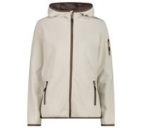 CMP - Women's Jacket Fix Hood with Sleeve Pocket - Giacca in pile 46 beige