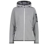 CMP - Women's Jacket Fix Hood with Sleeve Pocket - Giacca in pile 50 grigio
