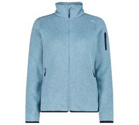 CMP - Women's Jacket Jacquard Knitted - Giacca in pile 50 turchese