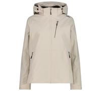 CMP - Women's Jacket Zip Hood + Inner Jacket 36Z2056D - Giacca doppia 36 beige