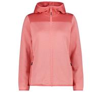 CMP - Women's Jacquard Knit Jacket Fix Hood - Giacca in pile 34 fuchsia