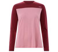 CMP - Women's Kildar T-Shirt - Maglia a manica lunga merino 42 fuchsia/rosso