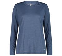 CMP - Women's L/S Jacquard T-Shirt - Maglia funzionale 34 blu