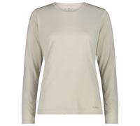 CMP - Women's L/S Jacquard T-Shirt - Maglia funzionale 38 beige/grigio