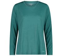 CMP - Women's L/S Jacquard T-Shirt - Maglia funzionale 40 turchese