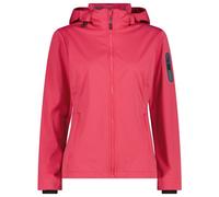 CMP - Women's Light Softshell Jacket Zip Hood - Giacca softshell 36 fuchsia/rosso