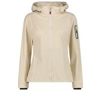 CMP - Women's Light Softshell Jacket Zip Hood - Giacca softshell 44 beige