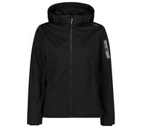 CMP - Women's Light Softshell Jacket Zip Hood - Giacca softshell 44 nero