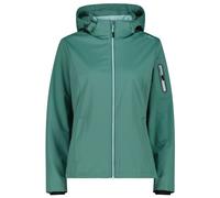 CMP - Women's Light Softshell Jacket Zip Hood - Giacca softshell 46 turchese