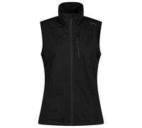 CMP - Gilet in light softshell da donna, Nero, 52