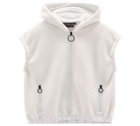 CMP - Women's S/S Jacket Fix Hood - Gilet in pile M grigio/bianco