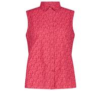 CMP - Women's Shirt with Pattern - Camicetta 46 rosso/fuchsia
