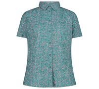 CMP - Women's Shortsleeve Shirt with Pattern - Camicetta 42 turchese
