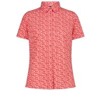 CMP - Women's Shortsleeve Shirt with Pattern - Camicetta 48 rosso