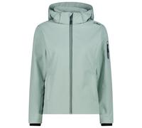 CMP - Women's Softshell Jacket Zip Hood - Giacca softshell 42 grigio/turchese