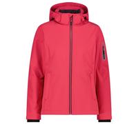 CMP - Women's Softshell Jacket Zip Hood - Giacca softshell 44 fuchsia/rosso